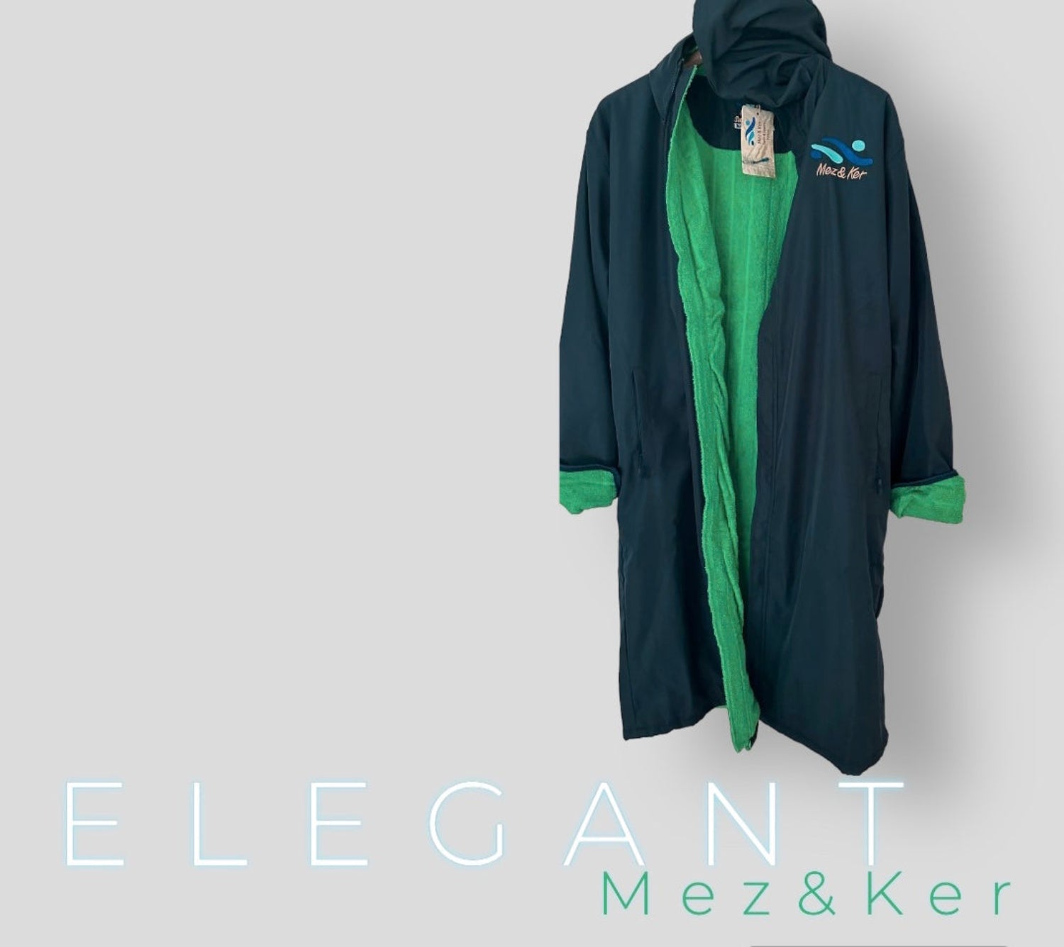 Mez&ker adult swim parka green