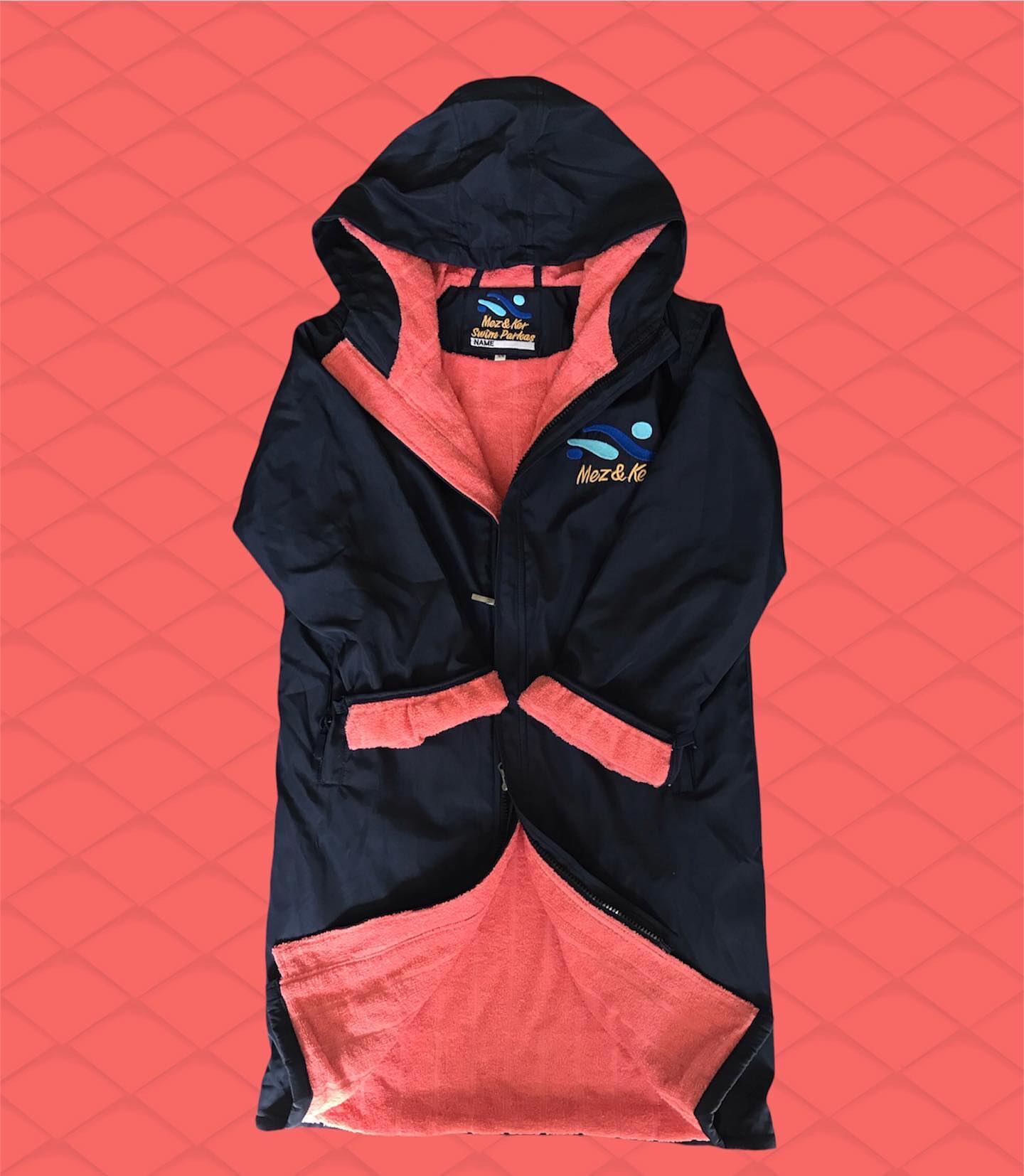 Mez&Ker Swim and Sport Parkas - Watermelon | Child