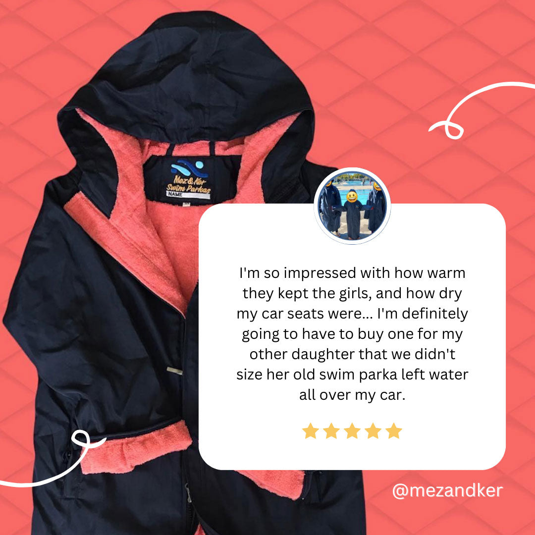 Mez&Ker Swim and Sport Parkas - Watermelon | Child