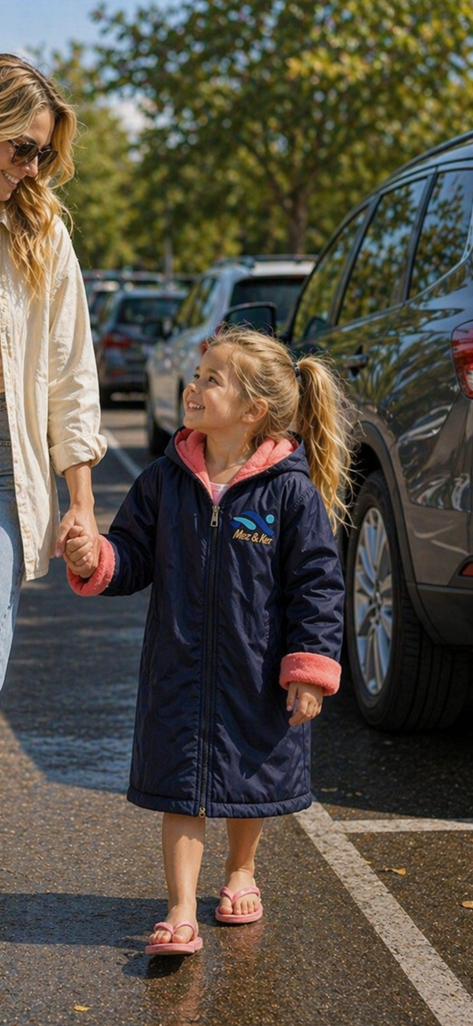 After swimming lessons, kids can head straight home without needing to change or wait for crowded changing rooms.