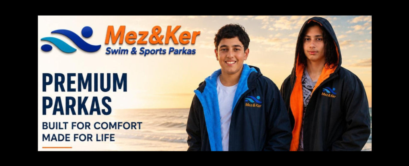 Mez&Ker premium swim and sports parka